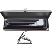 تصویر آچار آلن مستر مدل MT1001500PC-CR (INCH) – مجموعه ۱۵ عددی 