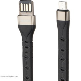 تصویر کابل تبدیل USB به MicroUSB هیسکا مدل LX-1015 طول 0.15 متر 