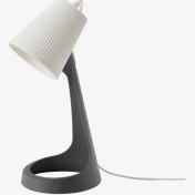 تصویر چراغ مطالعه ایکیا مدل SVALLET IKEA SVALLET Work lamp, dark grey/white