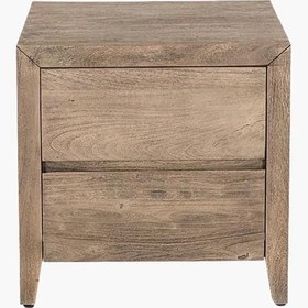 تصویر پاتختی دو کشو رزی 