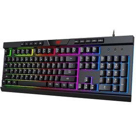 تصویر کیبورد گیمینگ هویت KB500L RGB Havit KB500L RGB Multi-Function Gaming Keyboard