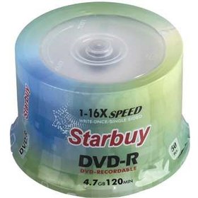 تصویر دي وي دي خام استارباي مدل DVD-R - بسته 50 عددي 