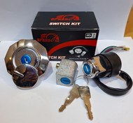 تصویر ست سوئیچ (سوییچ) کامل موتور سیکلت هوندا CG (سی جی) برند اسپید 