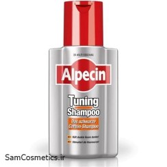 تصویر شامپو ضد ریزش و تیره کننده آلپسین مدل تیونینگ حجم ۲۰۰ میلی لیتر 