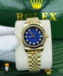 تصویر ساعتمچی زنانه رولکس دیت جاست کوارتز سایز متوسط 01528 ROLEX DATEJUST 