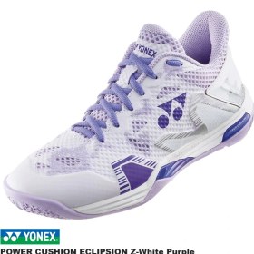 تصویر کفش بدمینتون یونکس YONEX POWER CUSHION ECLIPSION Z-White Purple 