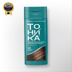 تصویر شامپو رنگ تونیکا شماره 4.0 رنگ شکلاتی متوسط حجم 150 میل TONIKA TONER chocolate 4.0