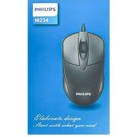 تصویر ماوس سیمی فیلیپس Philips M234 