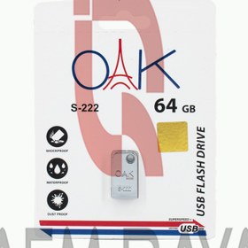 تصویر فلش OAKمدل S222ظرفیت 64گیگ مدل usb2.0 