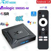 تصویر اندروید باکس EnyBox مدل X96 M200 با CPU Amlogic S905X5M و حافظه داخلی 32 و رم 4 