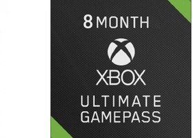 تصویر گیفت کارت Xbox Game Pass Ultimate هشت ماهه 