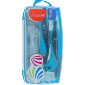 تصویر سرویس پرگار 9 تیکه مپد MAPED سرویس پرگار 9 تیکه مپد MAPED