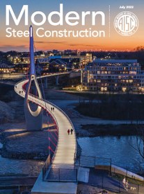 تصویر 21 مجله سازه فولادی مدرن . Modern Steel Construction Part 2 مجموعه شماره 2 : تا 2024 ( قیمت هر مجله 15 دلار _ قیمت دلاری دانلود کل مجموعه : 315 دلار )