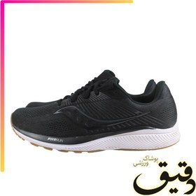 تصویر کفش کتونی ساکونی گاید 14 مشکی سایز 38 Saucony GUIDE 14