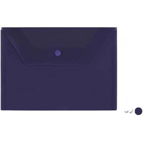 تصویر پوشه دکمه دار پاپکو کد A4-105 بسته ۲۴ عددی 