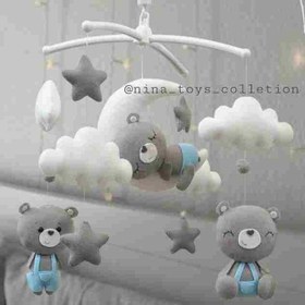 تصویر آویز تخت نمدی 