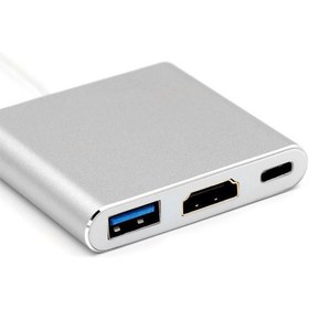 تصویر تبدیل Type-C به USB 3.0 / HDMI / Type-C Type-C To USB 3.0 / HDMI / Type-C Convertor