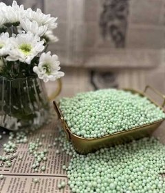 تصویر یونولیت تزیینی سبز 10 گرمی 