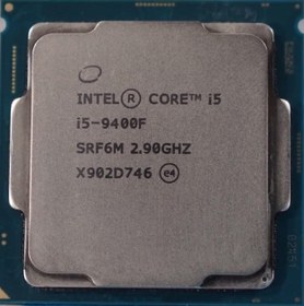 تصویر پردازنده مرکزی اینتل سری Coffee Lake مدل Core i5-9400f Intel Core i5-9400f series Coffee Lake processor