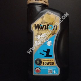 تصویر روغن موتورسیکلت 10w30 Semi Synthetic SL (MB) 1L برند winton (اصل) 