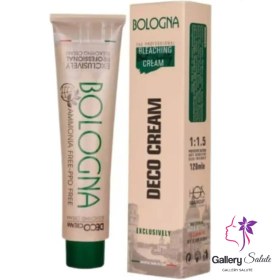 تصویر کرم دکلره بدون آمونیاک بلونیا، حجم 120 میلی‌لیتر / Bologna Ammonia-Free Bleaching Cream, 120ml 