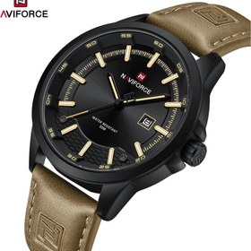 تصویر ساعت مچی مردانه نیوی فورس مدل NF9248L با بند چرم 