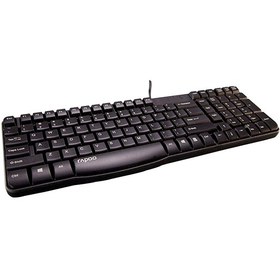 تصویر کیبورد باسیم رپو N2400 UN Rapoo N2400 Wired Keyboard