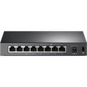 تصویر سوئیچ شبکه تی پی لینک TL-SF1008P 8 Port TP-Link TL-SF1008P 8 Port 10/100Mbps Desktop PoE Switch