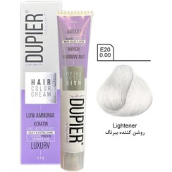 تصویر رنگ مو دوپیر (DUPIER) شماره E20(0.00) روشن کننده بیرنگ 