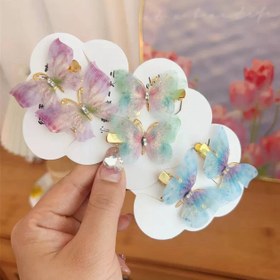 تصویر گیره پروانه فلزی 