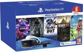 تصویر باندل واقعیت مجازی سونی به همراه دوربین ا PlayStation VR Mega Pack PlayStation VR Mega Pack