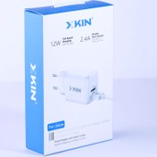 تصویر شارژر دیواری ایکس کین مدل X KIN XK-HC32 به همراه کابل XKIN سفید 
