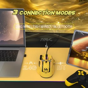 تصویر ماوس بی سیم مخصوص بازی مدل G6 