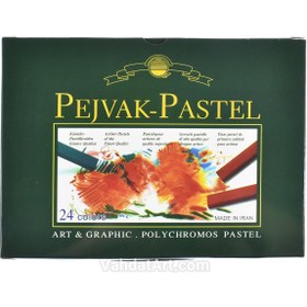 تصویر پاستل گچی پژواک ۲۴ رنگ 