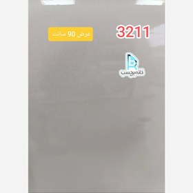 تصویر برچسب کابینت کد 3211سفید هایگلاس اکلیلی عرض 90 سانت 