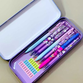 تصویر جامدادی فلزی کرومی 