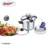 تصویر زودپز روگازی مایر مدل MR-1722 ا Pressure cooker Maier model MR-1722 Pressure cooker Maier model MR-1722