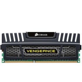 تصویر رم دسکتاپ DDR3 تک کاناله 1600 مگاهرتز CL9 کرسیر مدل Vengeance ظرفیت 4 گیگابایت ا Corsair Vengeance DDR3 1600MHz Desktop RAM - 4GB Corsair Vengeance DDR3 1600MHz Desktop RAM - 4GB