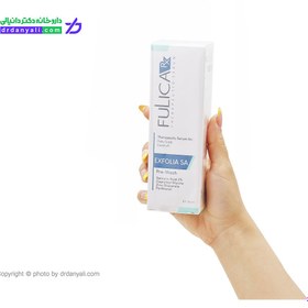 تصویر سرم رفع پوسته ریزی سر اکسفولیا اس ای فولیکا آر ایکس 50 میلی لیتر Fulica Rx Exfolia Sa Flaky Scalp Dandruff Serum 200 Ml