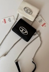 تصویر کیف زنانه مینی بگ طرح دیزل رنگ مشکی 