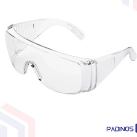 تصویر عینک ایمنی بغل کرکره ای 