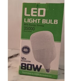 تصویر لامپ 80وات ال ای دی 