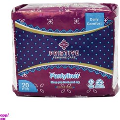 تصویر پد روزانه پریستیو سایز بزرگ ۲۰ عددی خیلی نازک 