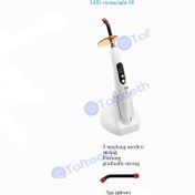 تصویر لایت کیور بدنه لاک ( بدنه پلاستیکی ) مدل 02 راینو Rhino LED Curing Light 02 