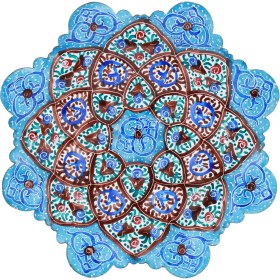 تصویر بشقاب مینا 10 