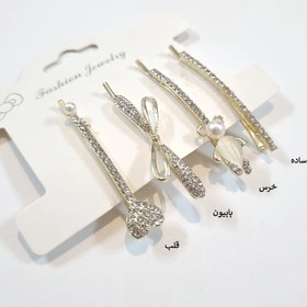 تصویر سنجاق مو فلزی 