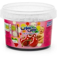 تصویر ترشک آلبالو فرآوری شده 250 گرمی ترشی سون - جعبه 12 عددی Processed Cherry 250 grams, Pickled Seven - Box of 12