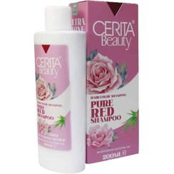 تصویر شامپو رنگساژ سریتا | تثبیت رنگ مو، افزایش درخشش و رفع زردی مو 