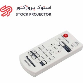 تصویر ریموت کنترل ویدئو پروژکتور پاناسونیک کد 1 – Panasonic projector remote control Panasonic N2QAYA000116 Projector Remote Control