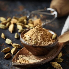 تصویر پودر هل زرد 